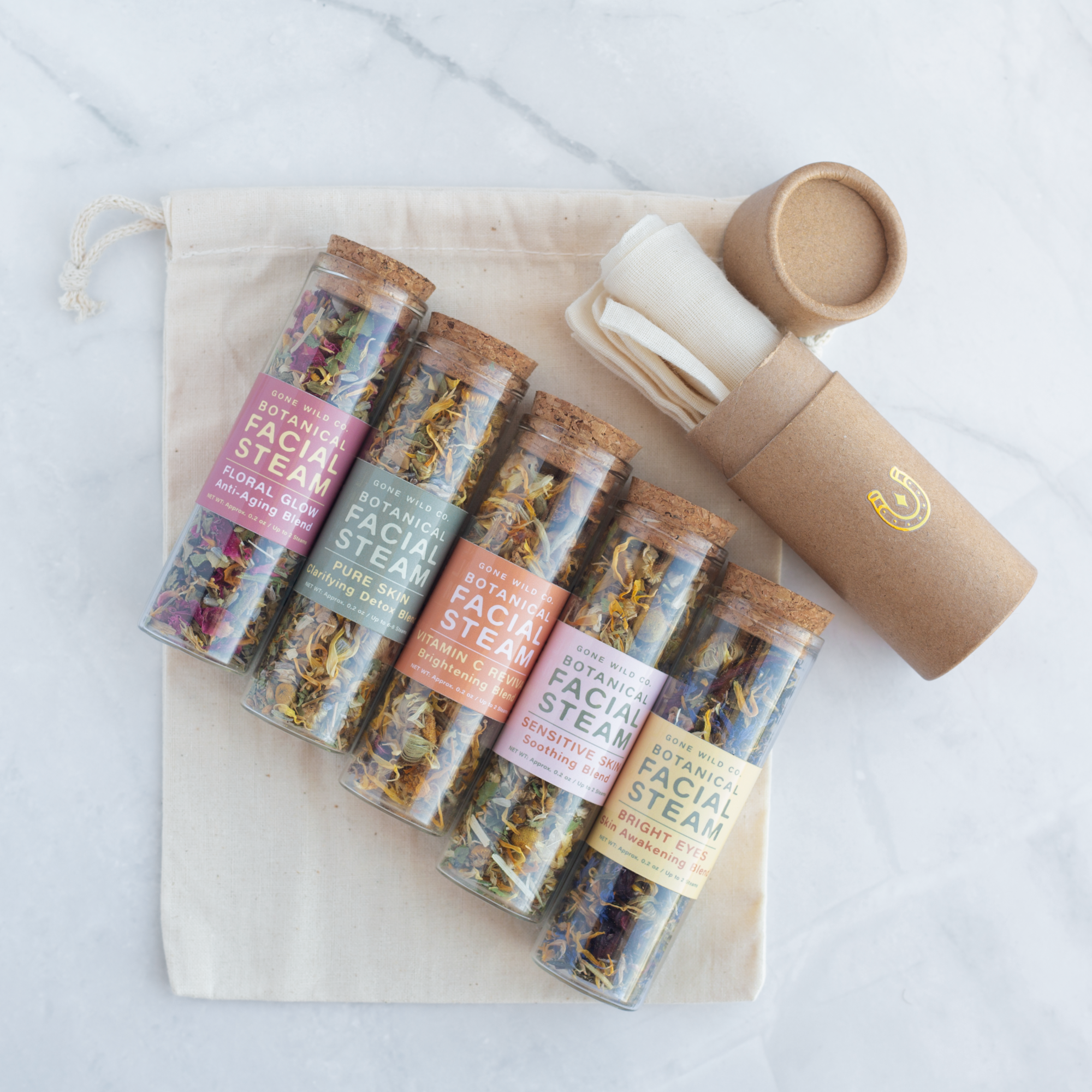 5-BLEND CUSTOMIZABLE FACIAL STEAM DISCOVERY SET