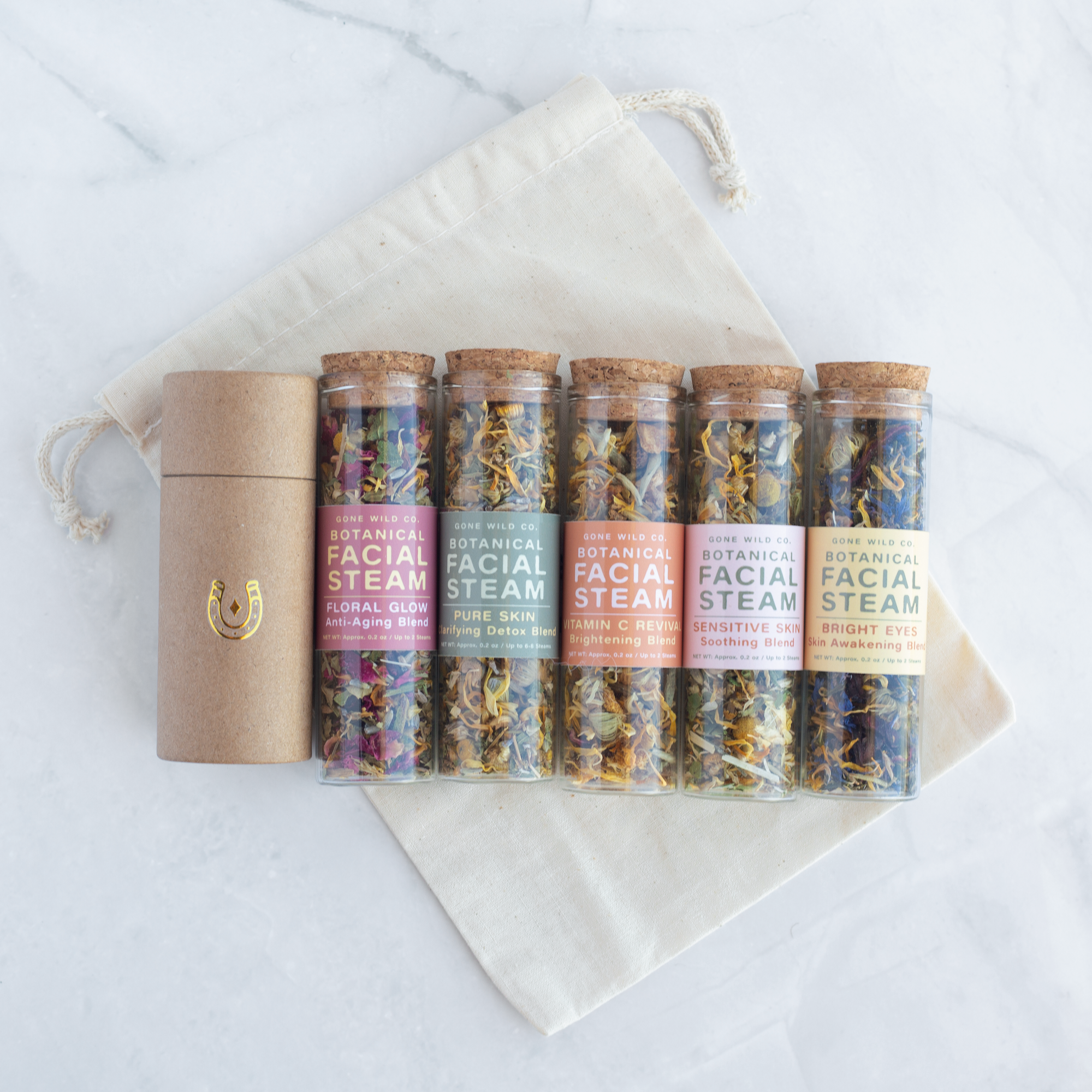 5-BLEND CUSTOMIZABLE FACIAL STEAM DISCOVERY SET