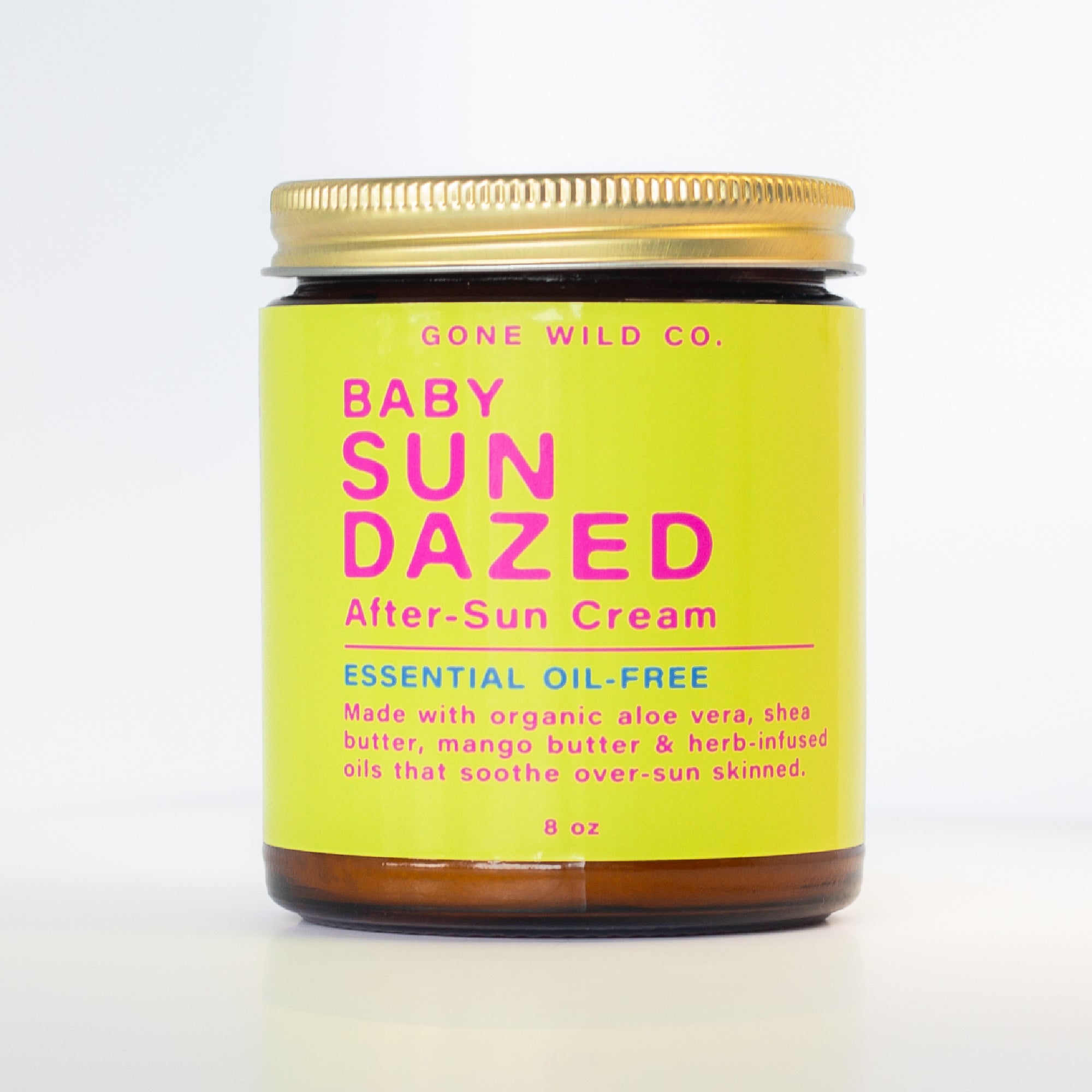 BABY SUN DAZED AFTER-SUN CREAM WITH ALOE (ESSENTIAL OIL-FREE)