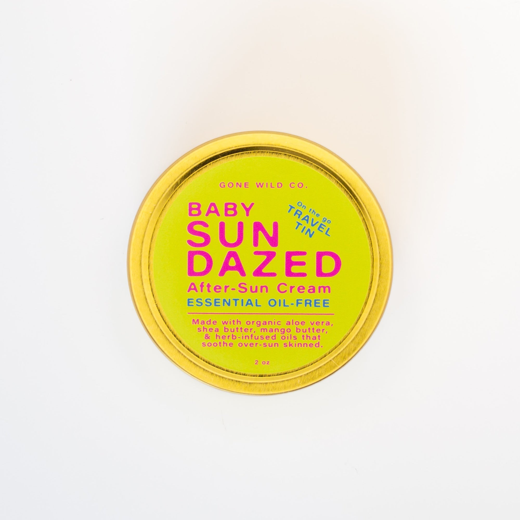 BABY SUN DAZED AFTER-SUN CREAM WITH ALOE (ESSENTIAL OIL-FREE)