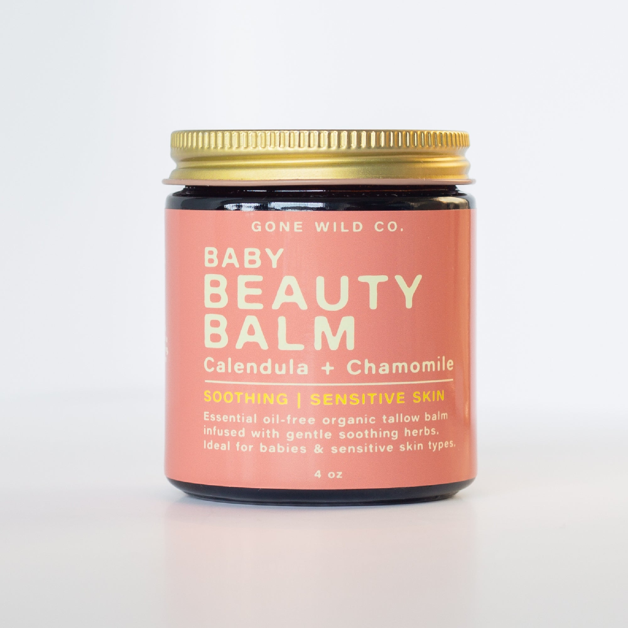 BABY + SENSITIVE SKIN TALLOW BEAUTY BALM WITH CHAMOMILE & CALENDULA