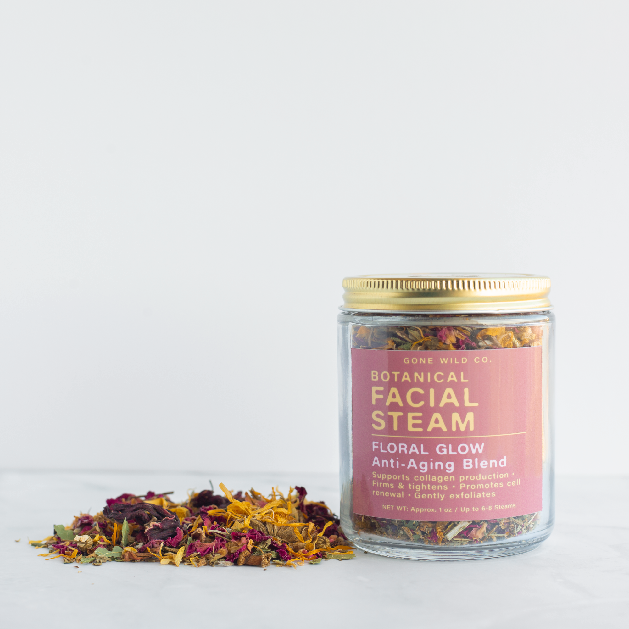 FLORAL GLOW - ANTI-AGING FACIAL STEAM BLEND