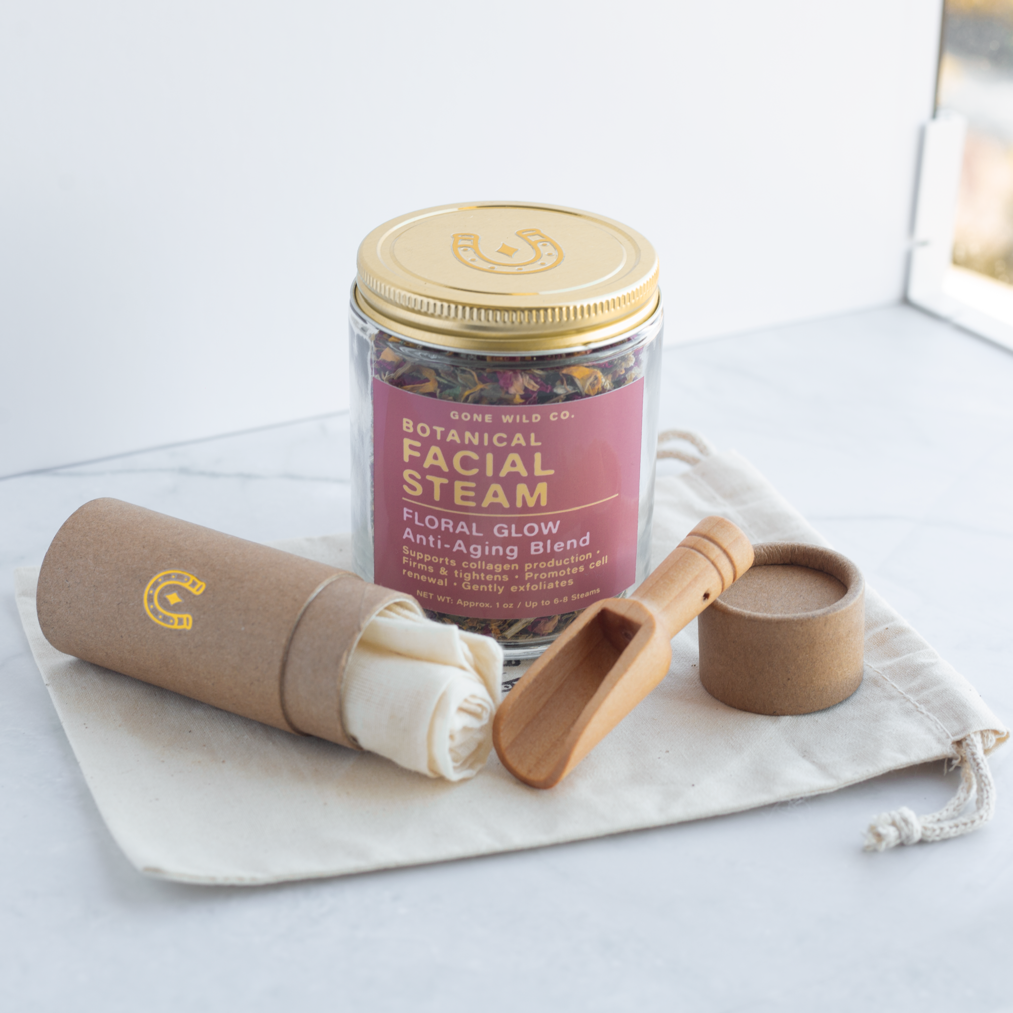 FLORAL GLOW - ANTI-AGING FACIAL STEAM BLEND