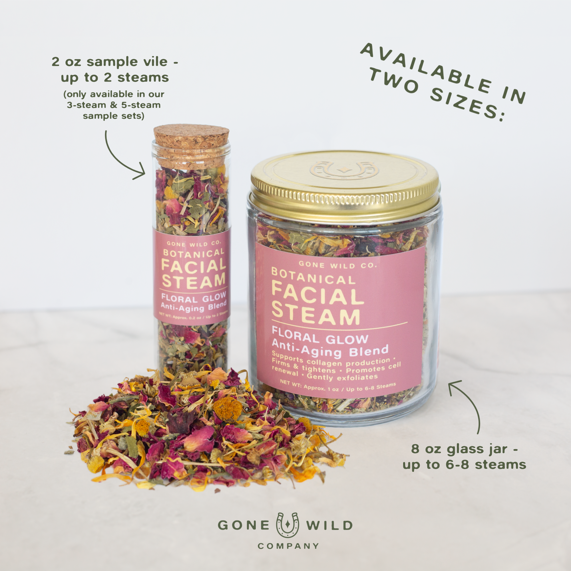 FLORAL GLOW - ANTI-AGING FACIAL STEAM BLEND