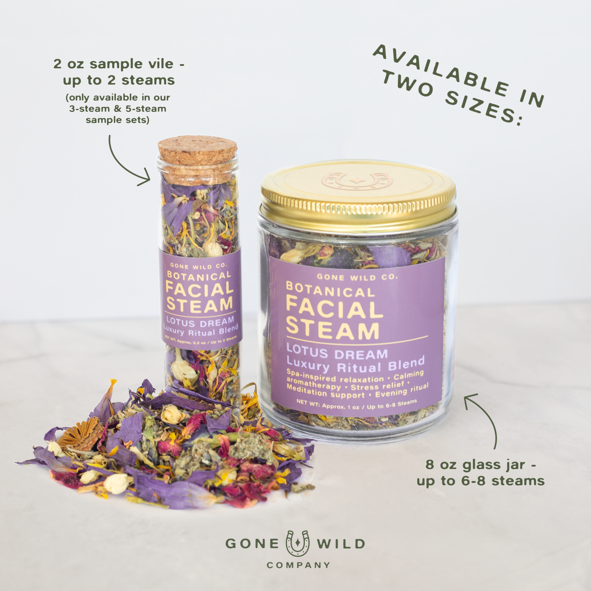 LOTUS DREAM - LUXURY EVENING RITUAL FACIAL STEAM BLEND