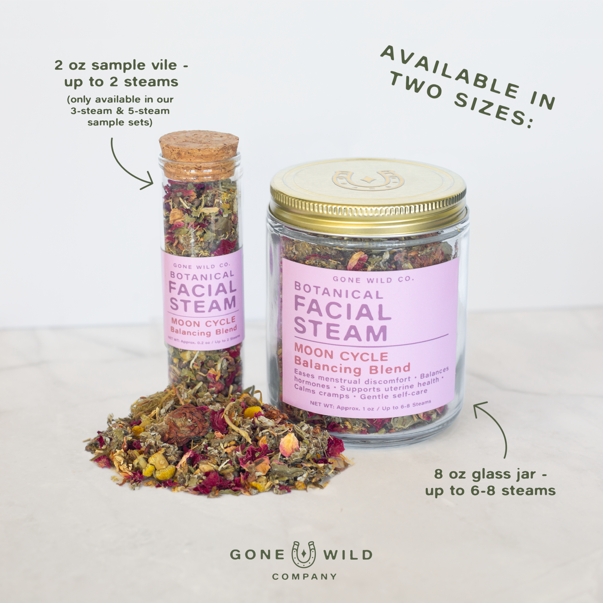 MOON CYCLE - HORMONE BALANCING FACIAL STEAM BLEND