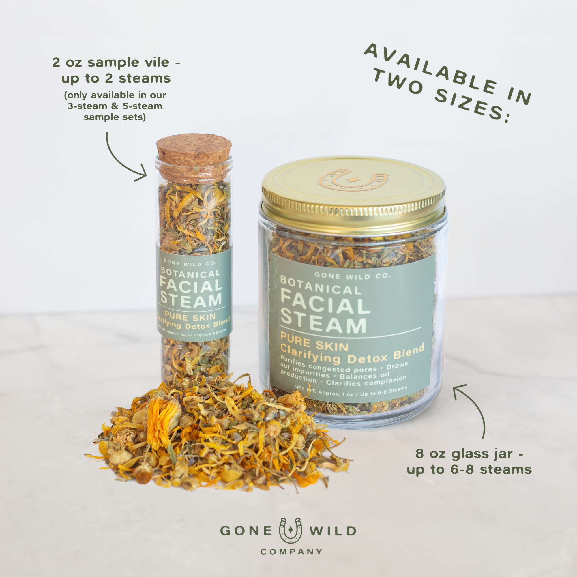 PURE SKIN - CLARIFYING DETOX FACIAL STEAM BLEND