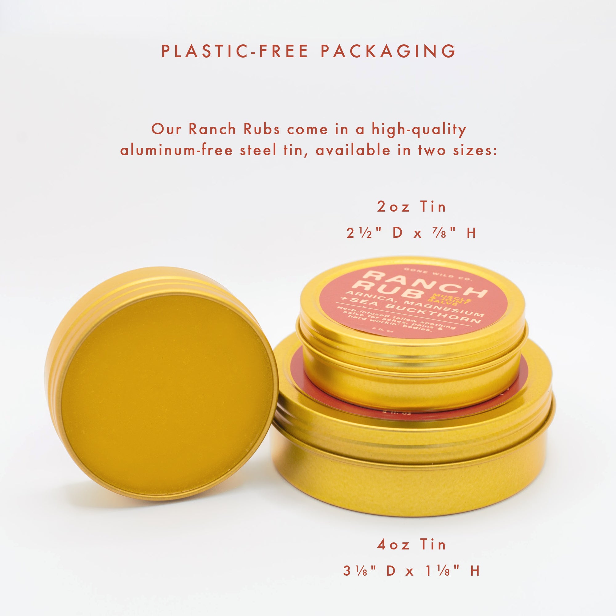 RANCH RUB - MUSCLE & JOINT RELIEF TALLOW SALVE WITH ARNICA & MAGNESIUM