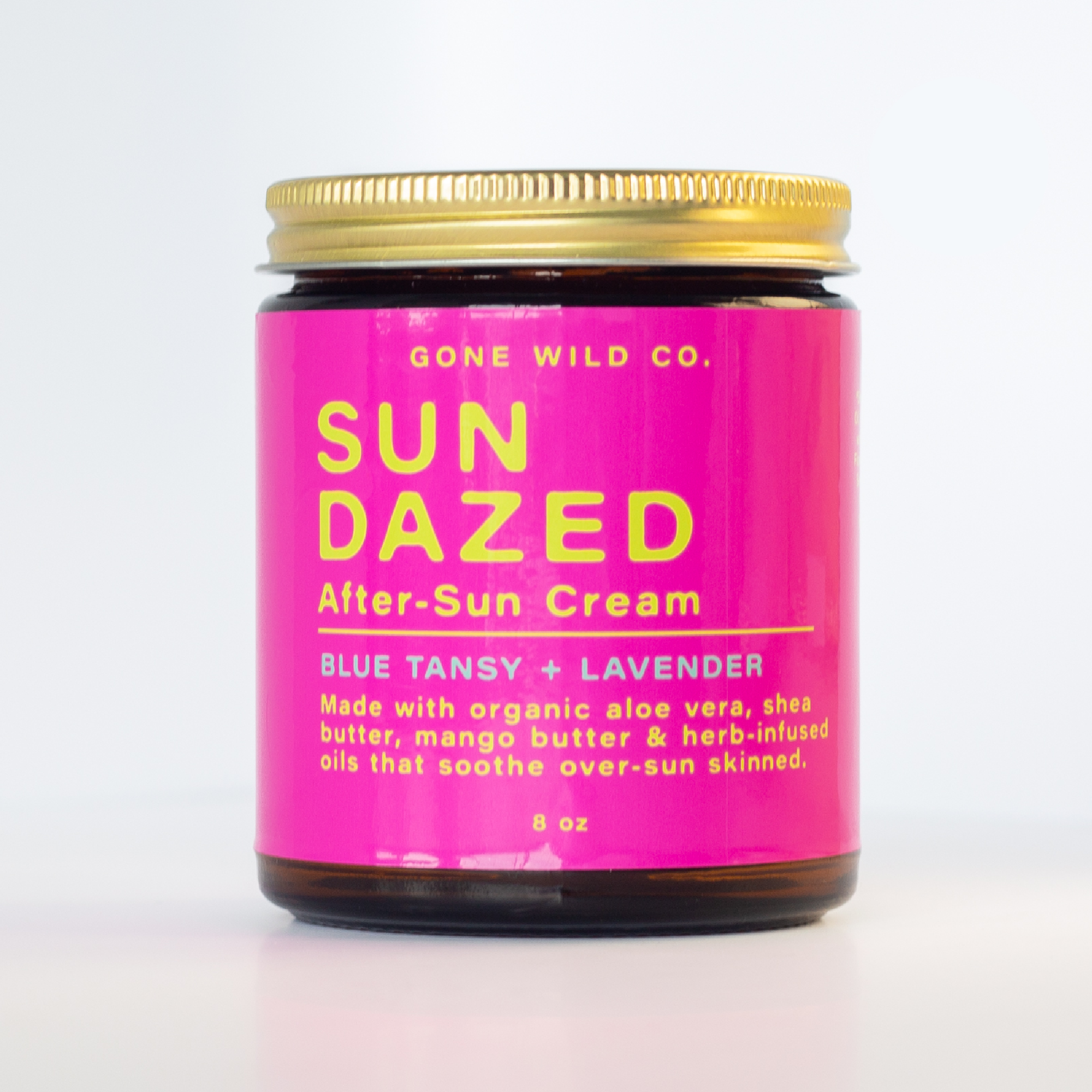 SUN DAZED AFTER-SUN CREAM WITH ALOE, BLUE TANSY + LAVENDER