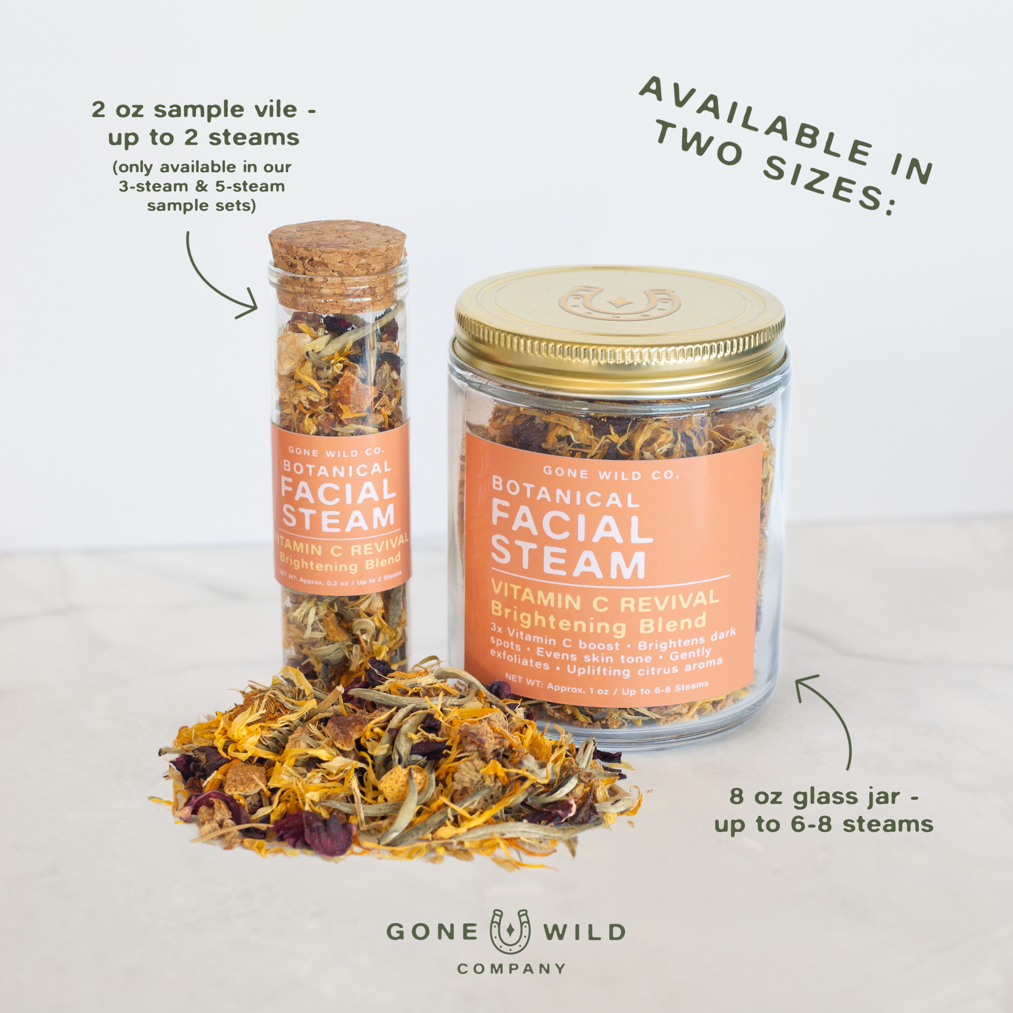 VITAMIN C REVIVAL - BRIGHTENING FACIAL STEAM BLEND