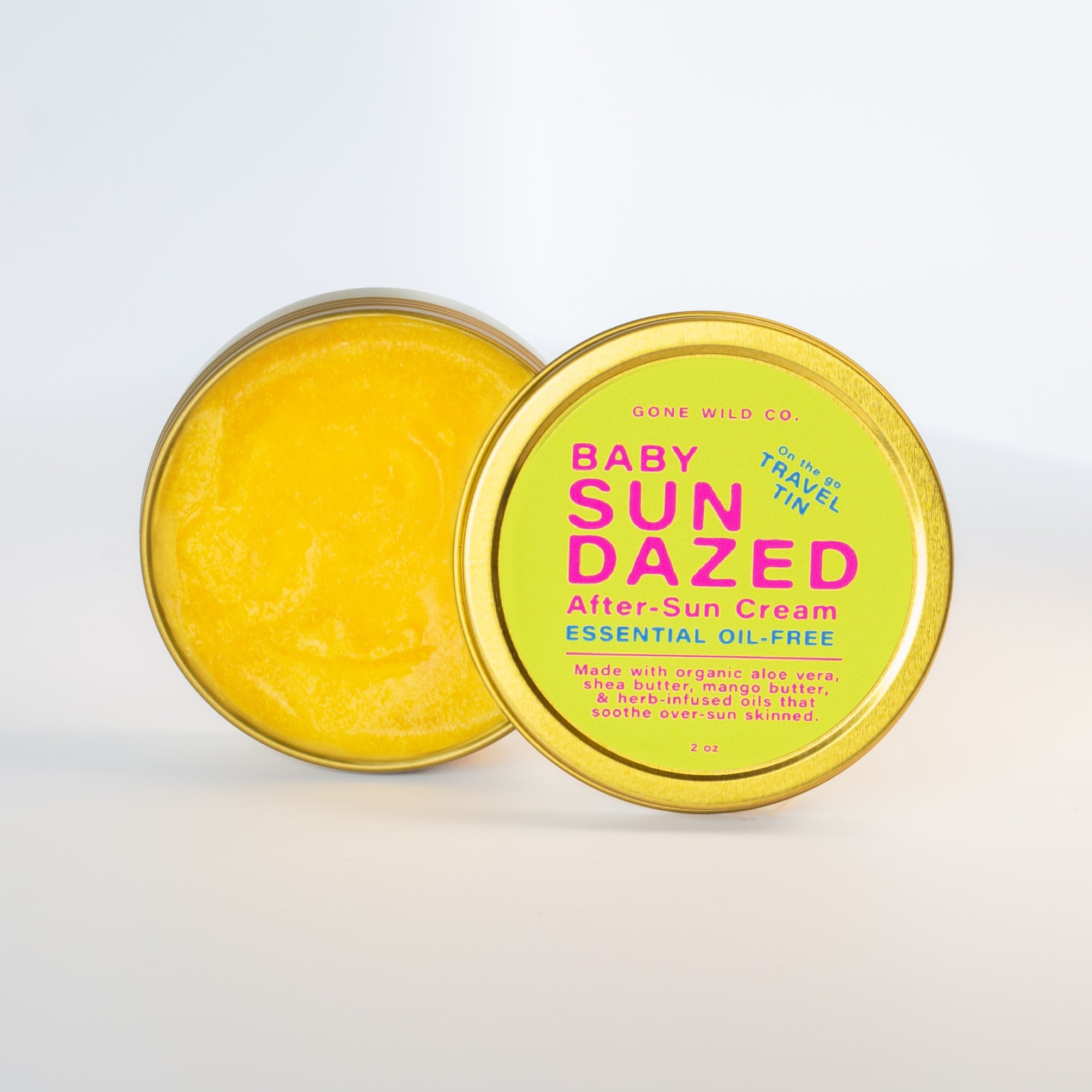 Sun Dazed Travel Tin Set - Family After-Sun Care Kit