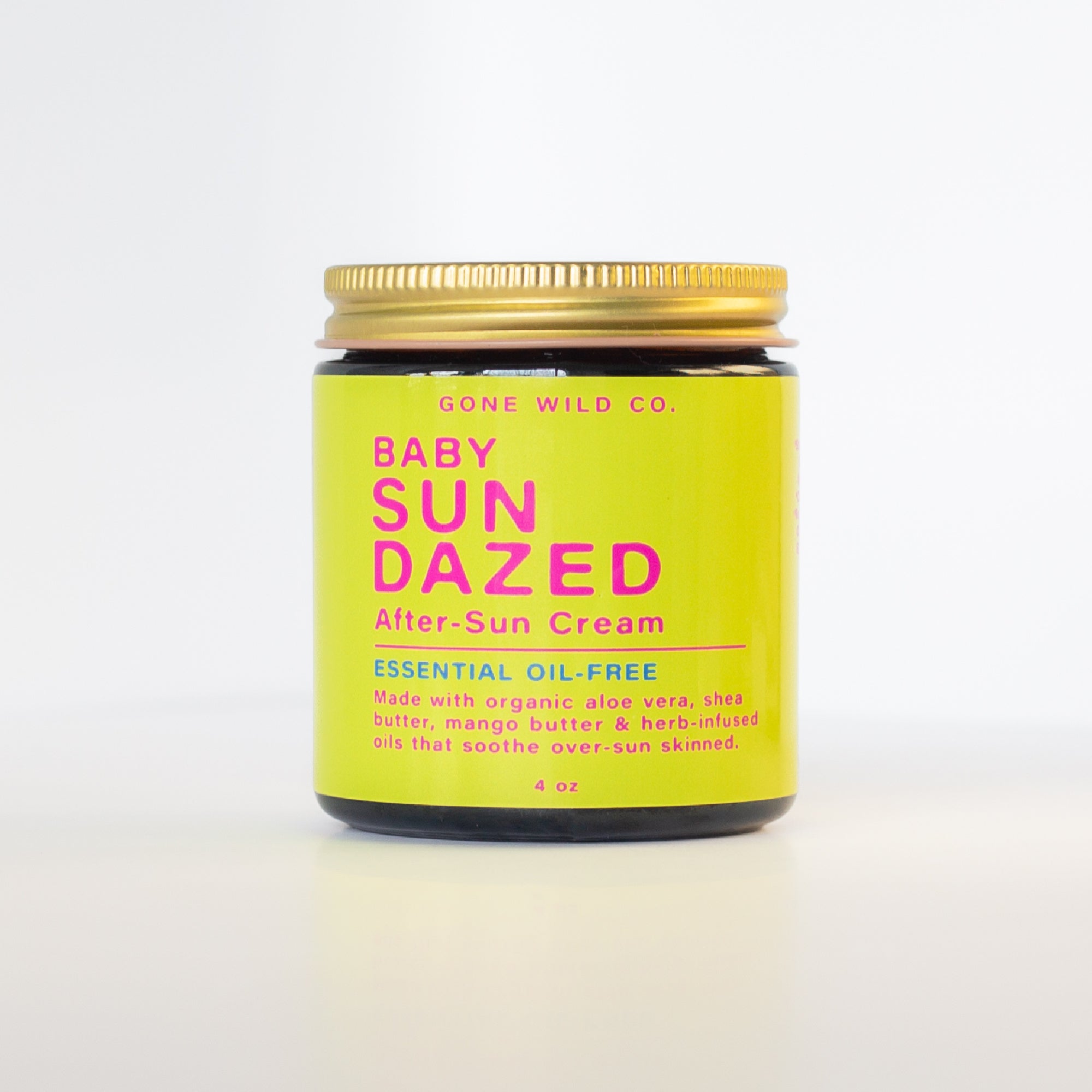 BABY SUN DAZED AFTER-SUN CREAM WITH ALOE (ESSENTIAL OIL-FREE)