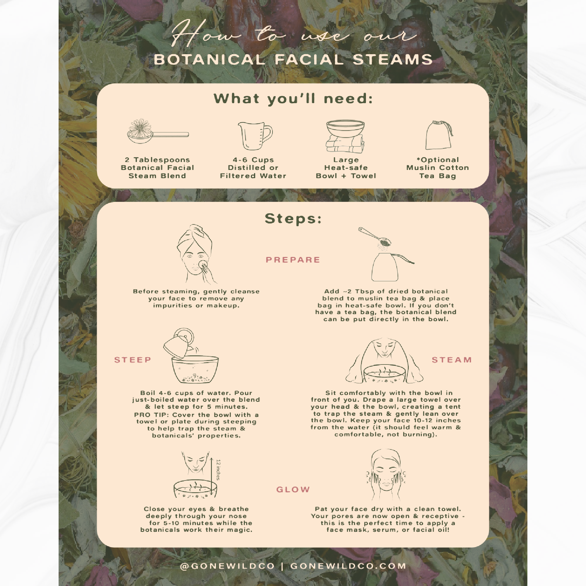 3-BLEND CUSTOMIZABLE FACIAL STEAM DISCOVERY SET