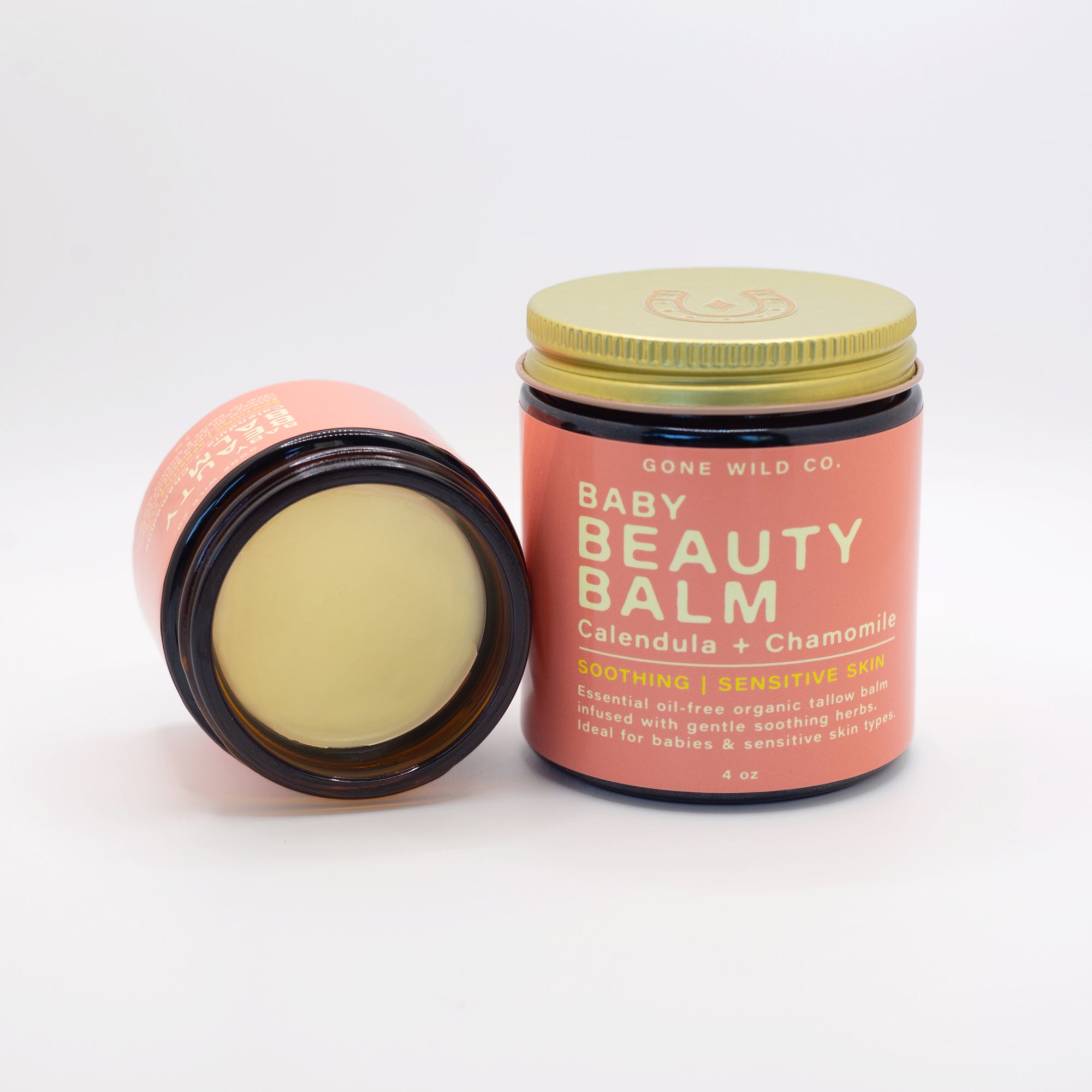 BABY + SENSITIVE SKIN TALLOW BEAUTY BALM WITH CHAMOMILE & CALENDULA