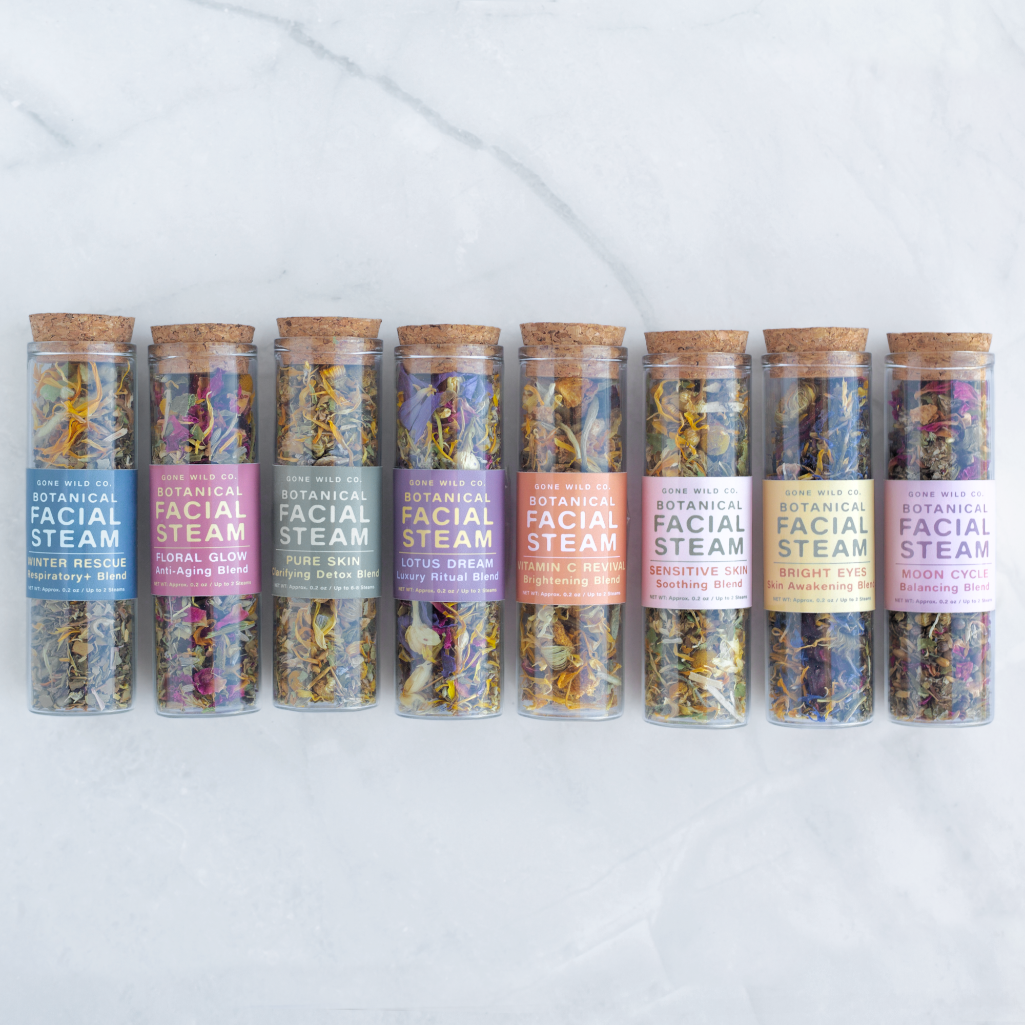 3-BLEND CUSTOMIZABLE FACIAL STEAM DISCOVERY SET