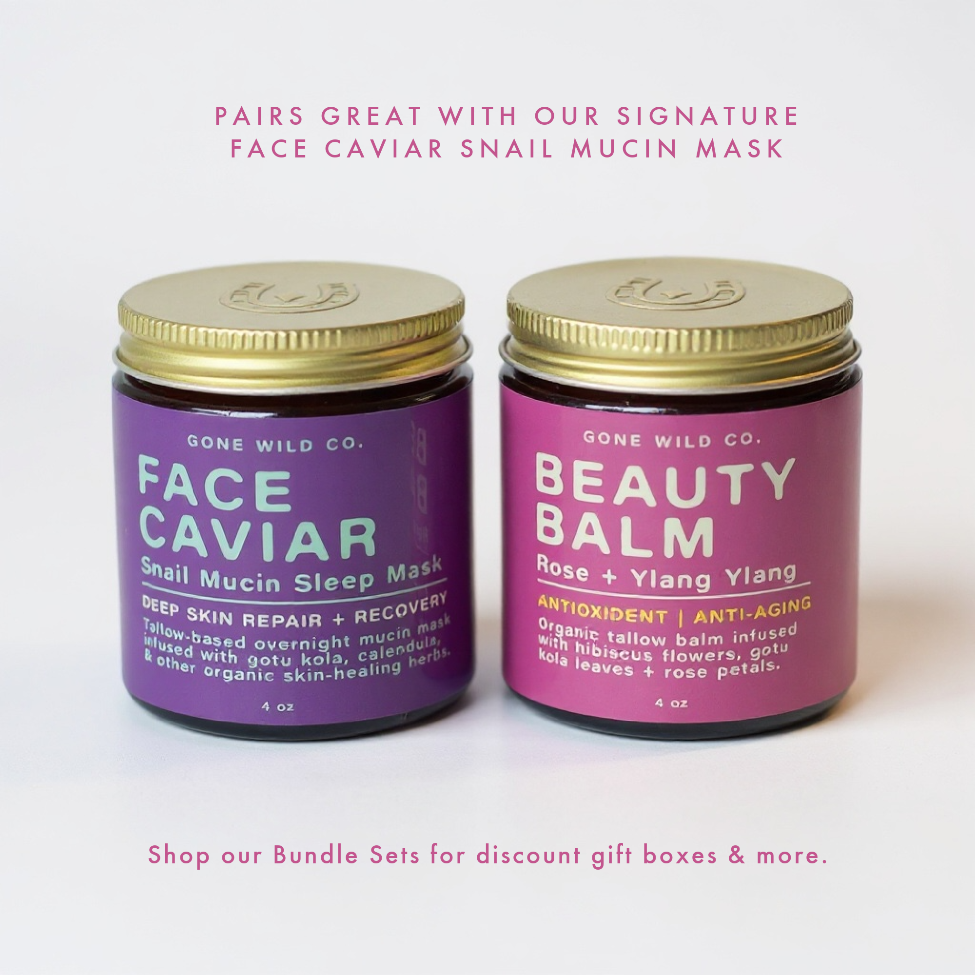 ANTI-AGING + ANTIOXIDANT TALLOW BEAUTY BALM WITH ROSE & YLANG YLANG