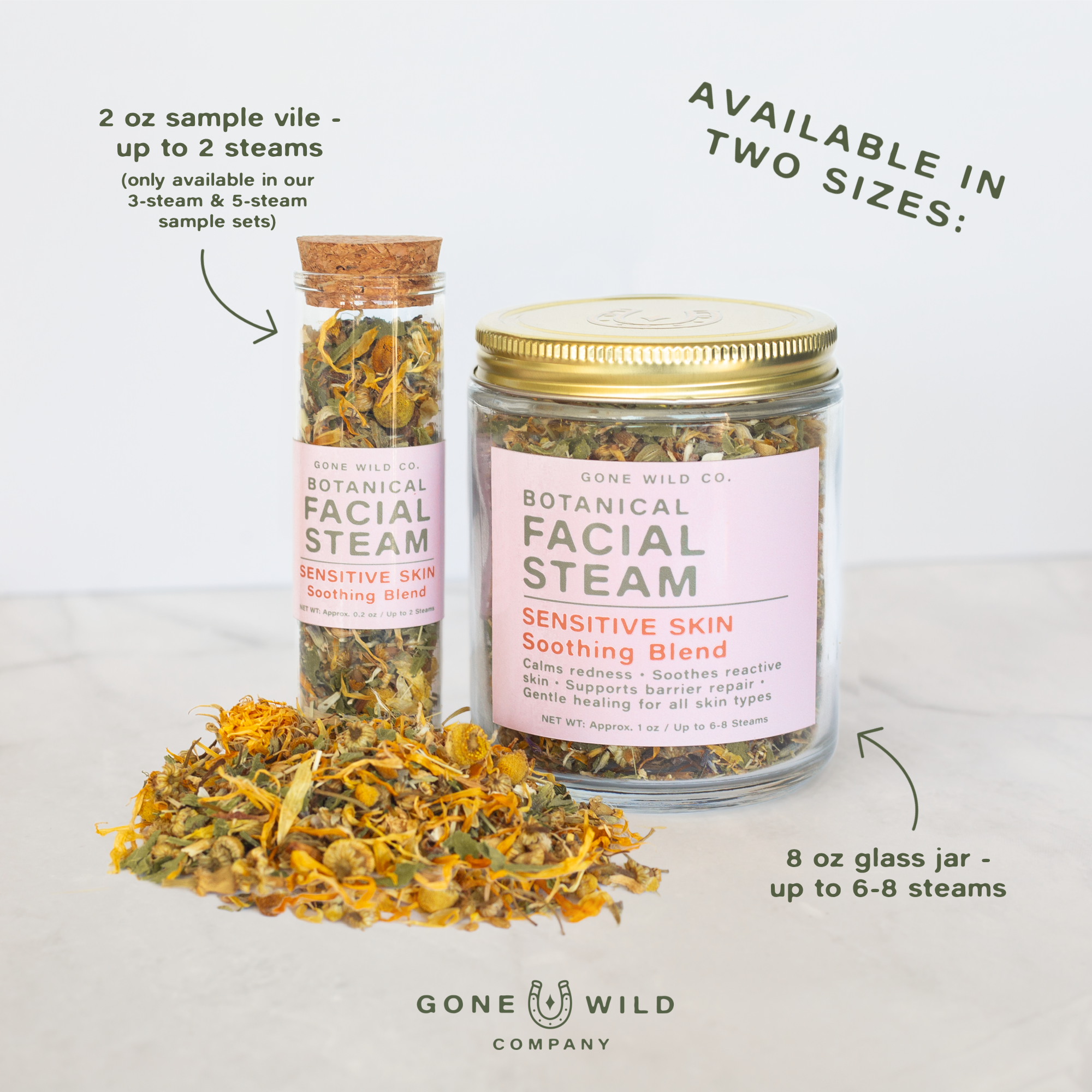 SENSITIVE SKIN - SOOTHING & CALMING FACIAL STEAM BLEND