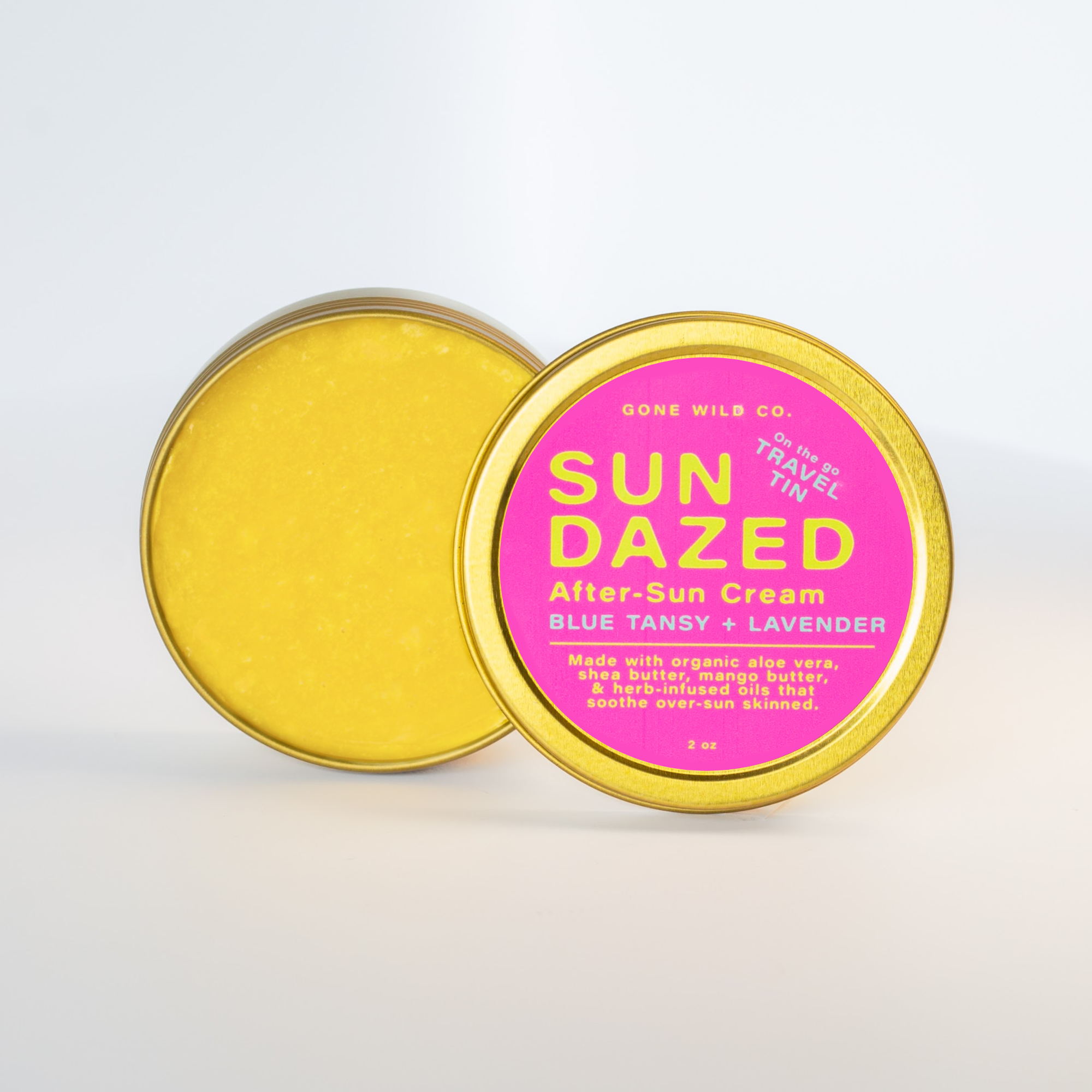 Sun Dazed Travel Tin Set - Family After-Sun Care Kit