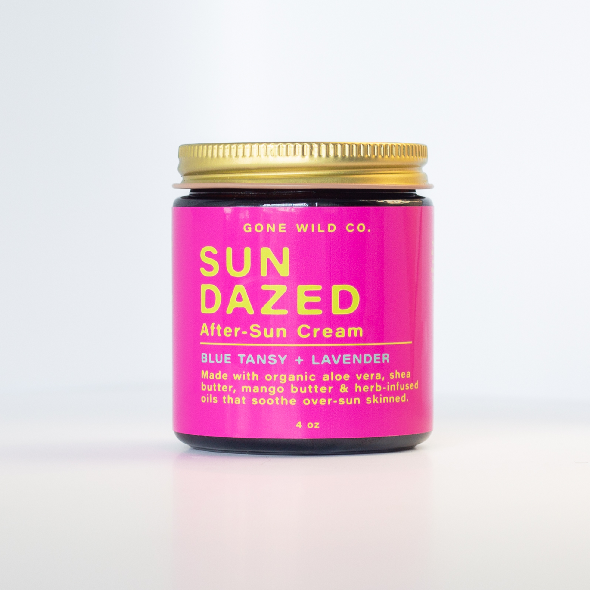 SUN DAZED AFTER-SUN CREAM WITH ALOE, BLUE TANSY + LAVENDER